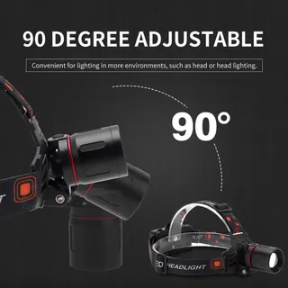 WESLITE UV Hoofdlamp Oplaadbaar Nachtvissen Schorpioenen — miniatuur 5
