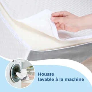 INFANZIA Wigkussen Bed Driehoekig Ergonomisch Memory Foam — miniatuur 3