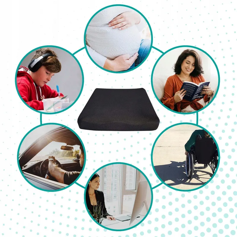 VALENTIA MEDICAL Orthopedisch Kussen Memory Foam HR 42x42x8cm — foto 5