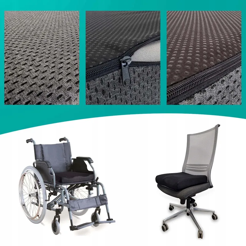 VALENTIA MEDICAL Orthopedisch Kussen Memory Foam HR 42x42x8cm — foto 4