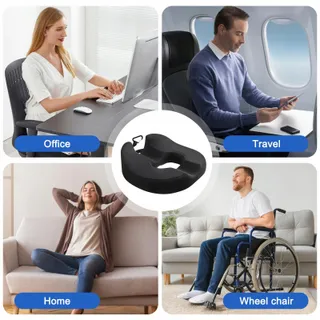 NCONCO Donutkussen Stuitbeen Prostaat Ischias Memory Foam — miniatuur 3
