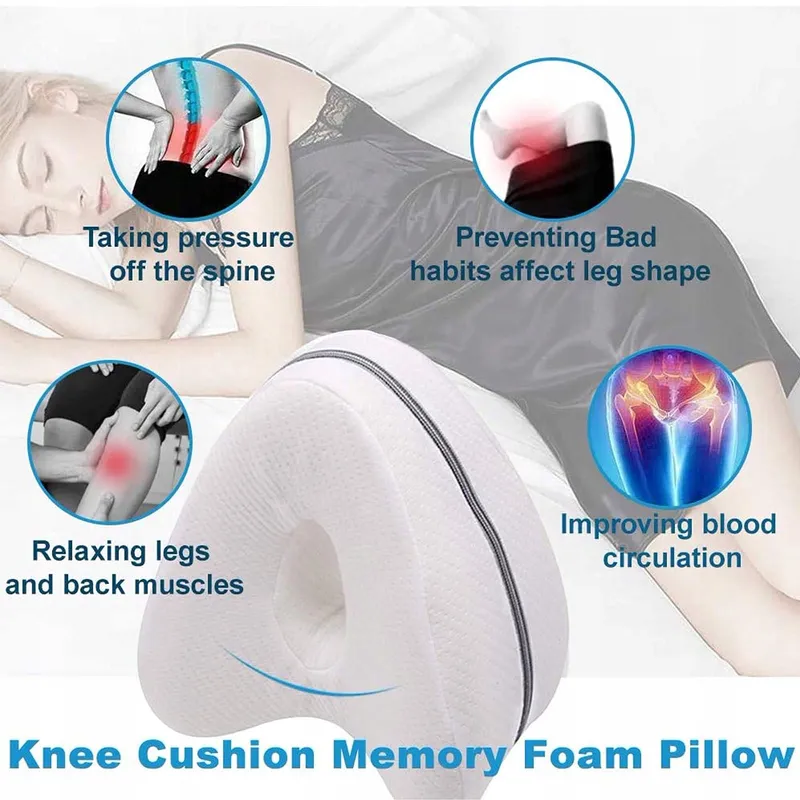 LAPONO Kniekussen Voor Zijslapers Memory Foam — foto 2