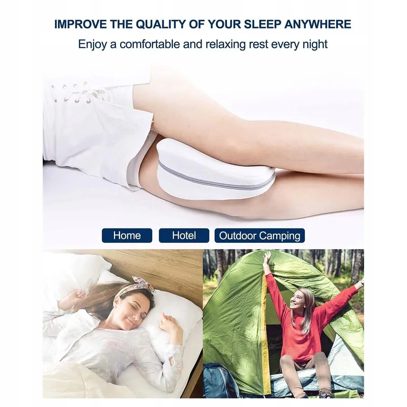 LAPONO Kniekussen Voor Zijslapers Memory Foam — foto 4