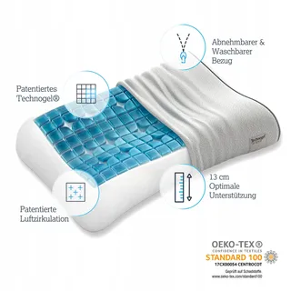 TECHNOGEL Anatomic Orthopedisch Nekkussen voor Zijslapers — miniatuur 5