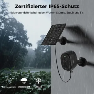 WOOX Buitencamera Solar 4MP WiFi Draadloos IP65 Nachtzicht — miniatuur 6