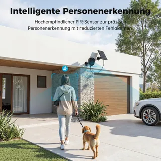 WOOX Buitencamera Solar 4MP WiFi Draadloos IP65 Nachtzicht — miniatuur 4
