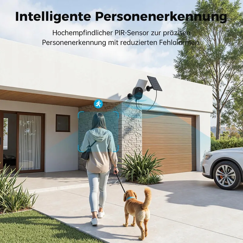 WOOX Buitencamera Solar 4MP WiFi Draadloos IP65 Nachtzicht — foto 4