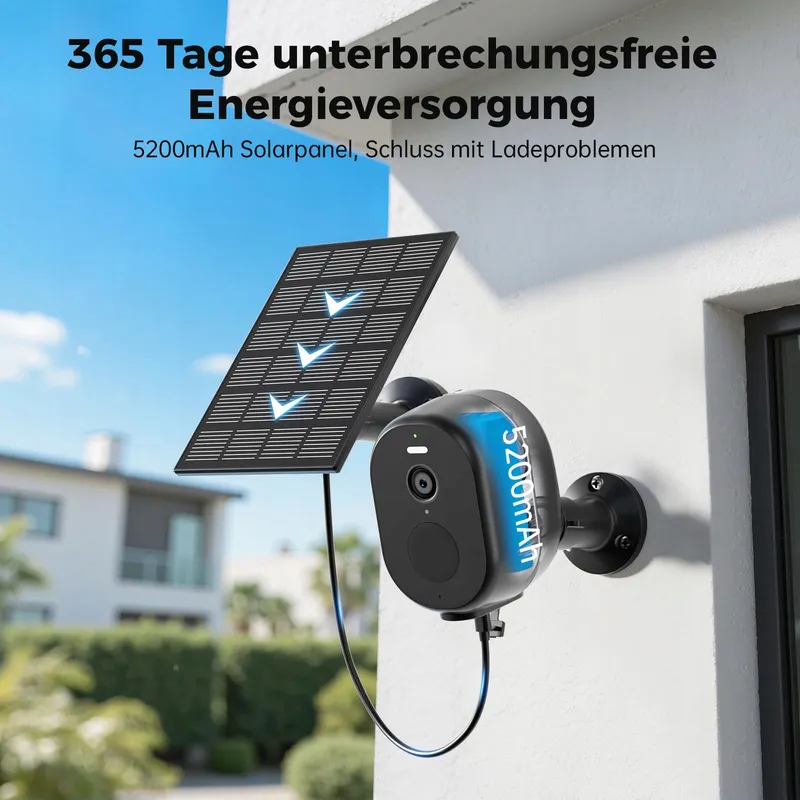 WOOX Buitencamera Solar 4MP WiFi Draadloos IP65 Nachtzicht — foto 2