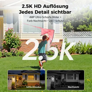 WOOX Buitencamera Solar 4MP WiFi Draadloos IP65 Nachtzicht — miniatuur 3
