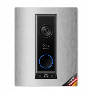 ISECUR RVS Afdekplaat Voor Eufy Videodeurbel 140x175mm — miniatuur 1