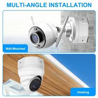 Waterdichte Aansluitdoos Voor Dome Camera's Wandmontage — miniatuur 6