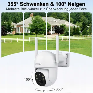 4G LTE Camera eSIM 2K Zonder WiFi 7800mAh Nachtzicht Solar IP66 — miniatuur 8