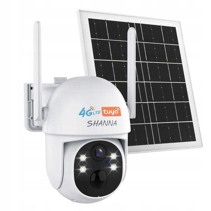 4G LTE Camera eSIM 2K Zonder WiFi 7800mAh Nachtzicht Solar IP66 — foto 1