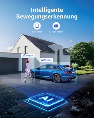 ANNKE Camerasysteem 12MP PoE 16-Kanaals NVR 8X IP Camera's Alexa — miniatuur 3