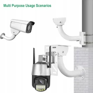 PUYREEINN Universele Beugel CCTV IP Dome J-Vorm Wandmontage — miniatuur 2
