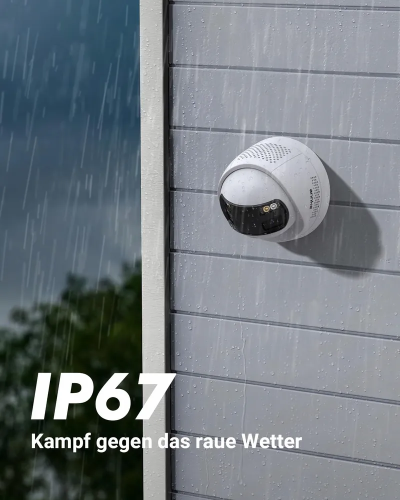 ANNKE PoE Buitencamera 6MP 180° Panorama AI IP67 2-Weg Audio 24/7 — foto 8