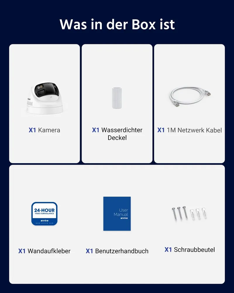 ANNKE PoE Buitencamera 6MP 180° Panorama AI IP67 2-Weg Audio 24/7 — foto 6
