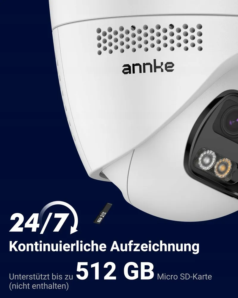 ANNKE PoE Buitencamera 6MP 180° Panorama AI IP67 2-Weg Audio 24/7 — foto 9