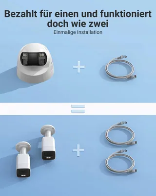 ANNKE PoE Buitencamera 6MP 180° Panorama AI IP67 2-Weg Audio 24/7 — miniatuur 7