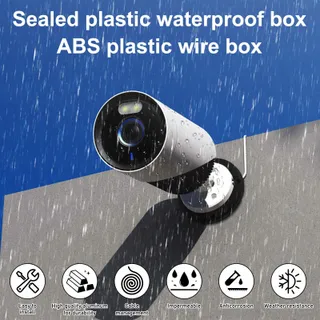 UNIVERSAL Waterdichte Aansluitdoos Bewakingscamera Zwart — miniatuur 3