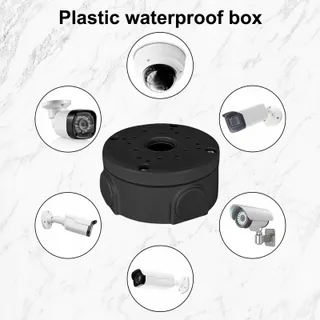 UNIVERSAL Waterdichte Aansluitdoos Bewakingscamera Zwart — miniatuur 6