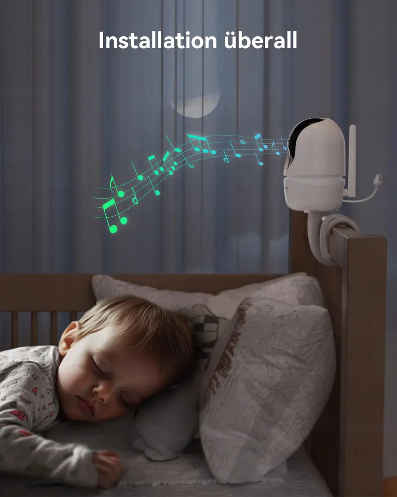 COMFYER Babyfoon Camera Vox Temperatuursensor 1080P — foto 6