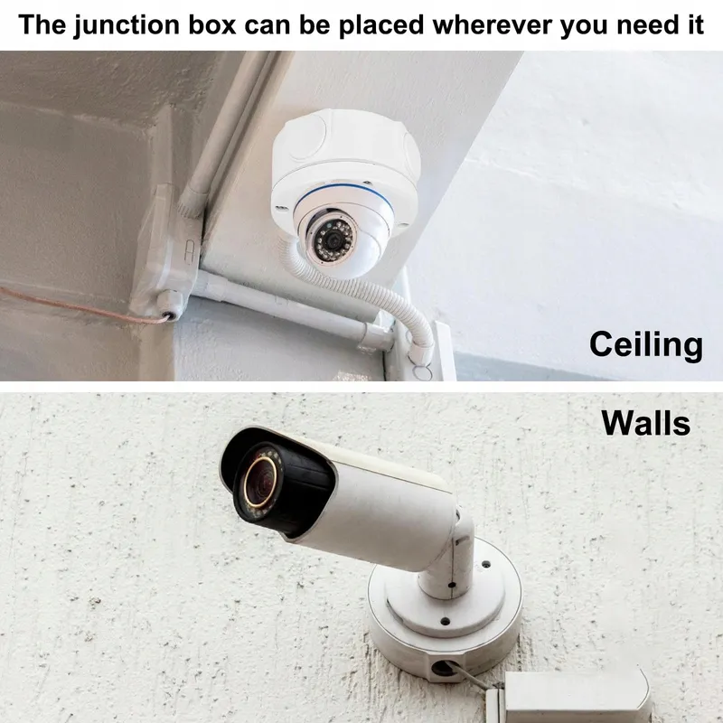 ABS Waterdichte Camera-Aansluitdoos voor Bullet Camera's Kunststof — foto 5