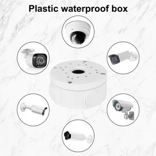 ABS Waterdichte Camera-Aansluitdoos voor Bullet Camera's Kunststof — miniatuur 6