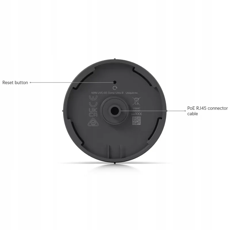 UBIQUITI Dome Camera UVC G5 Dome Ultra B Bewaking Binnen — foto 8