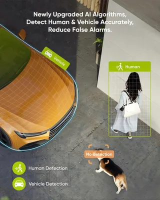 SANNCE PoE Camerasysteem 5MP 8CH NVR 4x3MP Waterdicht 1TB IR — miniatuur 3