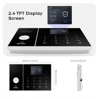 PGST Draadloos Alarmsysteem Huis Appartement WiFi 2,4GHz — miniatuur 8