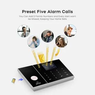 PGST Draadloos Alarmsysteem Huis Appartement WiFi 2,4GHz — miniatuur 5