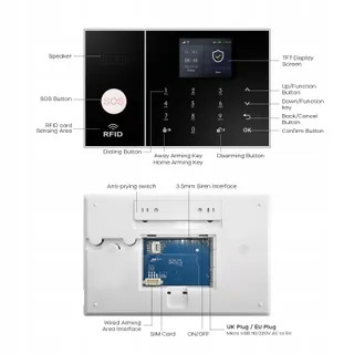 PGST Draadloos Alarmsysteem Huis Appartement WiFi 2,4GHz — miniatuur 9