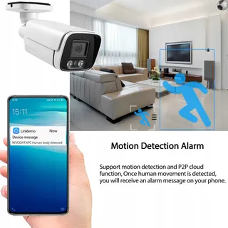 REVODATA IP Camera 5MP POE IP65 Waterdicht 3,6mm IR Bewegingsdetectie — miniatuur 5