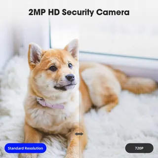XNY WLAN Bewakingscamera 2MP 1080P Pan Tilt Tuya Smart Life Audio — miniatuur 3