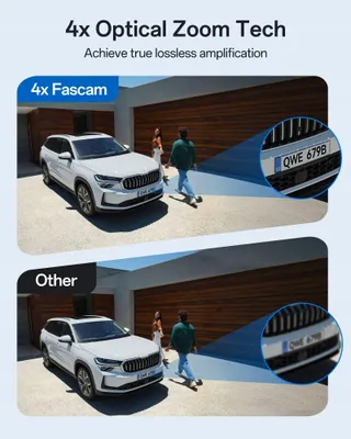 FOSCAM 4K 8MP PoE Buitencamera Zoom 4x AI Detectie Nachtzicht — miniatuur 3