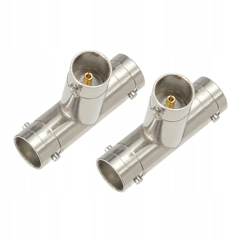 SUPERBAT BNC Adapter 75 Ohm Splitter 1 Naar 2 SDI HD-SDI CCTV 2 Stuks — foto 1
