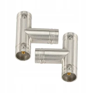 SUPERBAT BNC Adapter 75 Ohm Splitter 1 Naar 2 SDI HD-SDI CCTV 2 Stuks — miniatuur 4