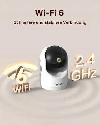 TENDA Binnencamera 2K WiFi 6 3MP Audio Nachtzicht Alarm SD-Kaart — miniatuur 6