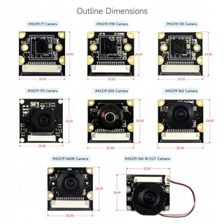 WAVESHARE IMX219 Camera 8MP IR Voor Jetson Nano AI 160° FOV — miniatuur 6