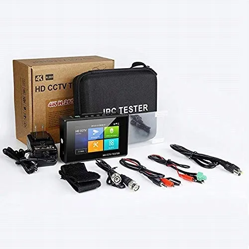 POMIACAM Cameratester Monitor 4K IP WiFi PoE 4 Inch 8MP 12V — foto 7