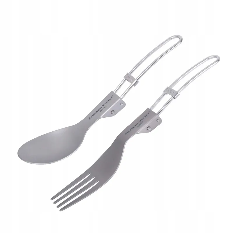 IBASINGO Titanium Bestekset Camping Licht Draagbaar Outdoor — foto 1