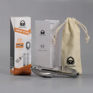 ROXON C2 Camping Bestek 2-in-1 Opvouwbaar Outdoor — miniatuur 5