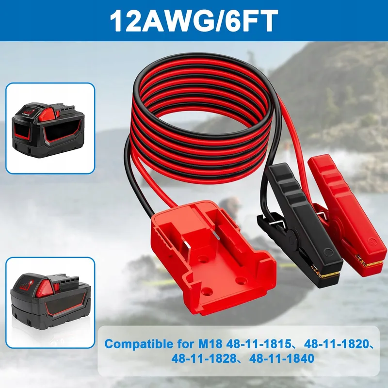ACXILEXY Jumpstart Adapter 18V M18 voor Vrachtwagen SUV Zonder Batterij — foto 2