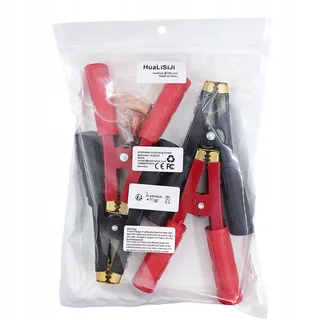 HUALISJI Krokodilklemmen 16cm 4 Stuks 1000A Koper Voor Accus — miniatuur 2