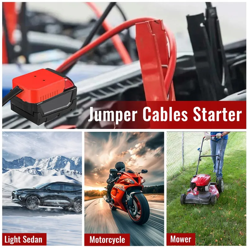 TKSE Jumpstart Adapter 1,8M 8AWG Milwaukee M18 — foto 8