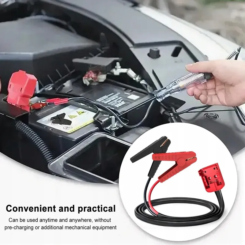 TKSE Jumpstart Adapter 1,8M 8AWG Milwaukee M18 — foto 2