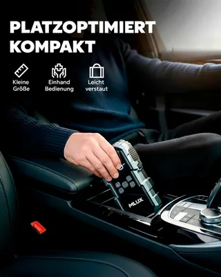 Starthulp Powerbank 6000A 26800mAh Met Compressor Voor Auto — miniatuur 5