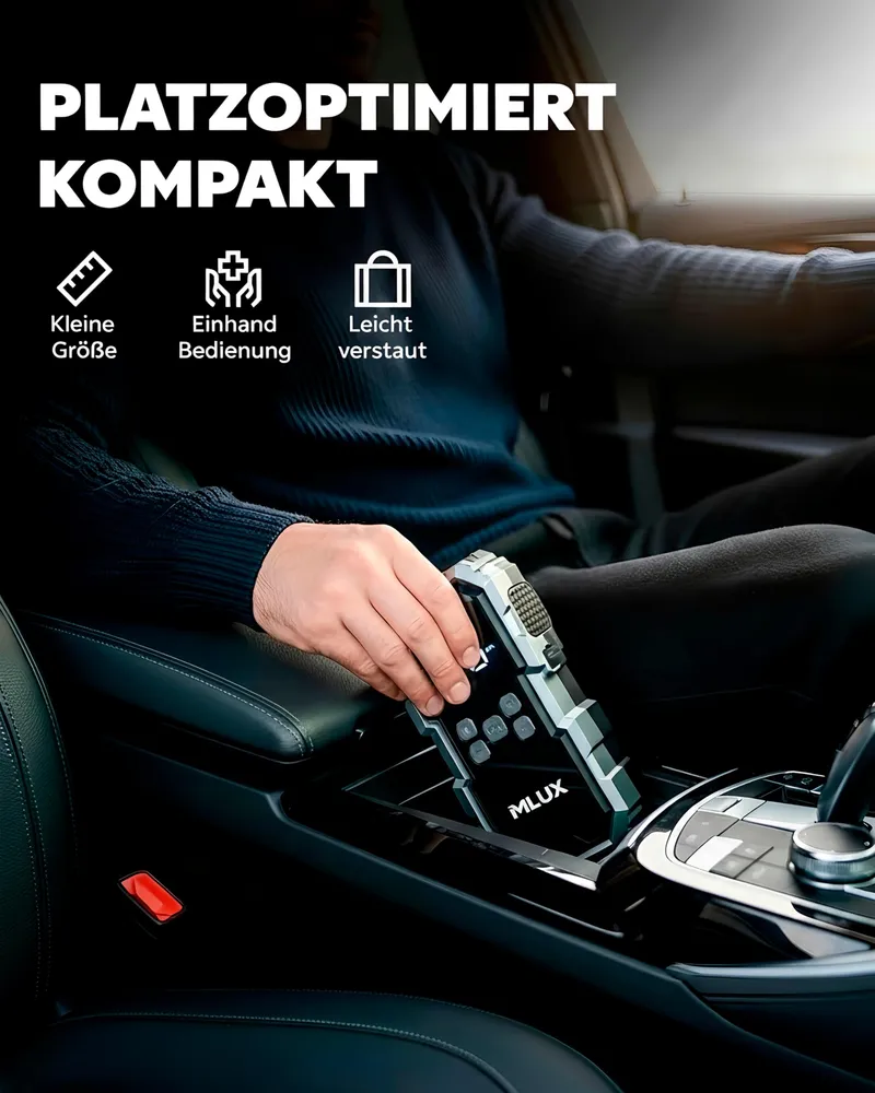 Starthulp Powerbank 6000A 26800mAh Met Compressor Voor Auto — foto 5