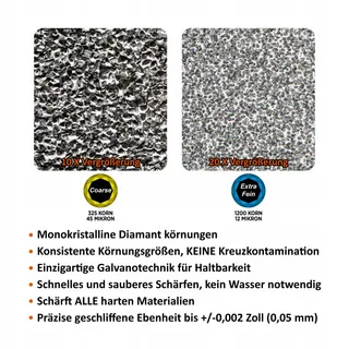 SHARPAL 162N Diamant Slijpsteen 325/1200 Hoekgeleider 20x7cm — miniatuur 4